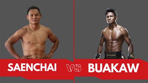 Buakaw vs Saenchai The Ultimate Showdown November 4, 2023