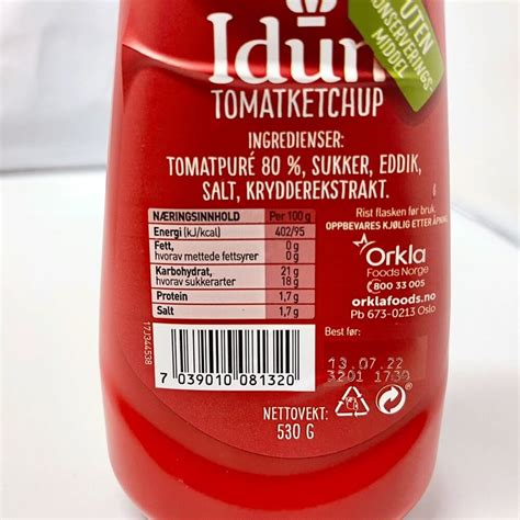 Tomatketchup Idun G Handlenor No