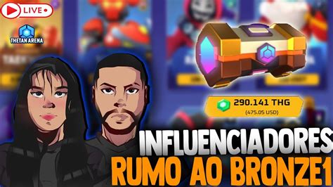 Thetan Arena Ao Vivo Rumo Ao Bronze Sem Nft Live On Jogando