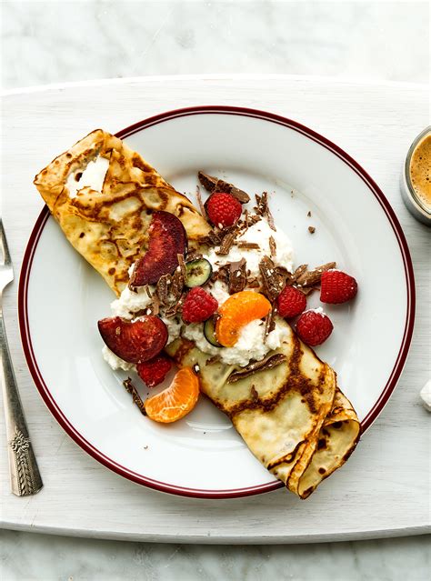 Crêpes Farcies à La Ricotta Et Au Chocolat Ricardo