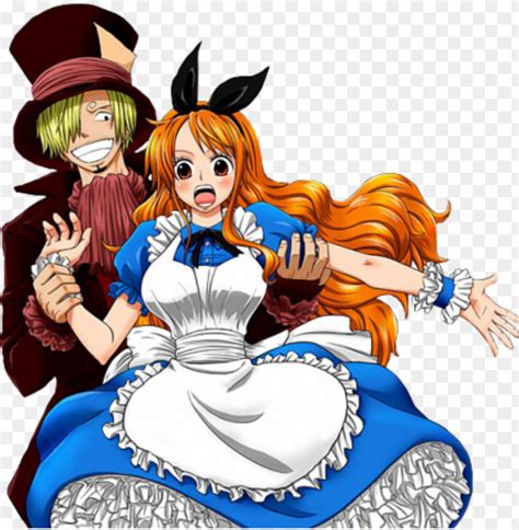 Vinsmoke Sanji Nami Monkey D - One Piece Sanji And Nami PNG Transparent With Clear Background ID ...