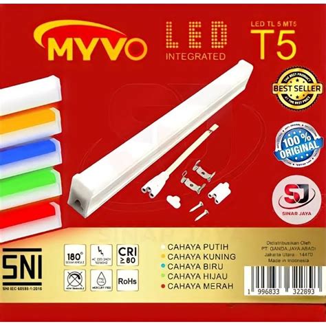 Jual Lampu Led T5 MYVO 15 Watt 20 Watt Lampu T5 MYVO Warna Warni