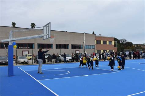 Inaugurato Il Nuovo Campo Da Basket Nella Cittadella Dello Sport A