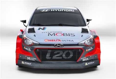 Hyundai unveils new i20 WRC car for the 2016 season 2016 Hyundai i20 ...