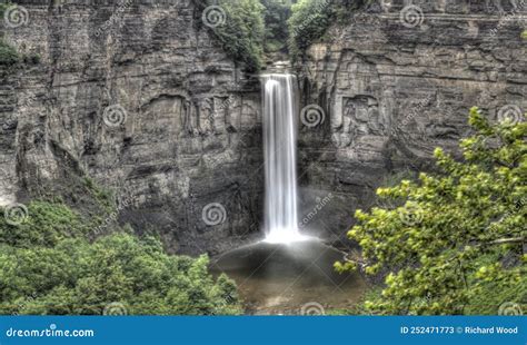 Views At Taughannock Falls State Park New York Stock Image Image Of