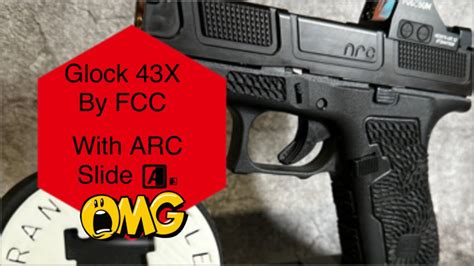 Glock 43X Build By Frank Castle Customs With ARC Slide YouTube