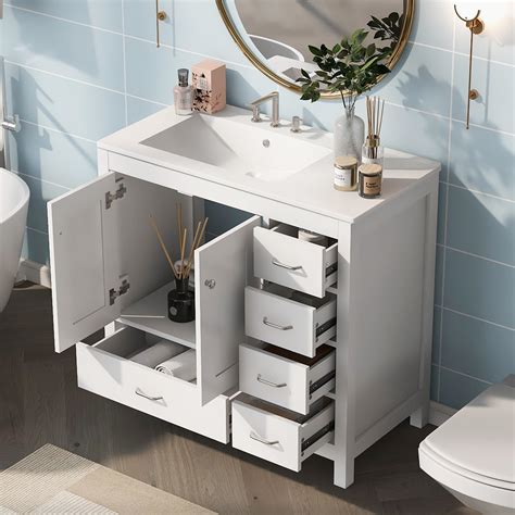 Amazon Harper Bright Designs 36 Bathroom Vanity With Sink Free