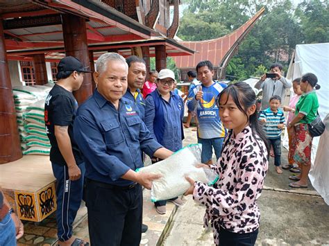 Korban Longsor Tana Toraja Terima Kasih Ke Nasdem Sulsel Atas Gerak