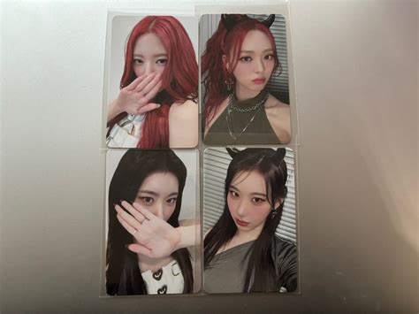 Itzy 特典小卡 興趣及遊戲 收藏品及紀念品 韓流 Carousell