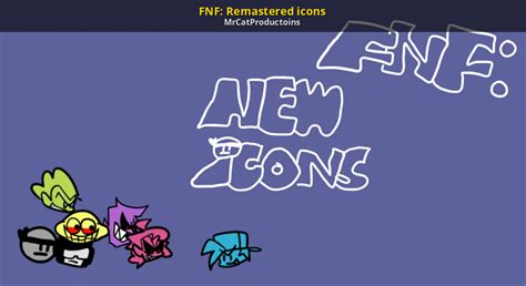 Fnf Remastered Icons Friday Night Funkin Mods