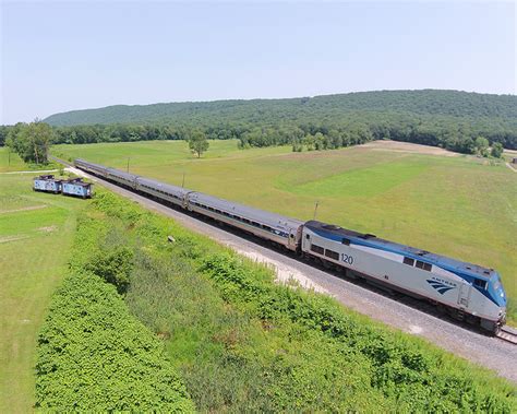 Amtrak Train 57 The Vermonter South S Deerfield Elev 56 4 Ft The