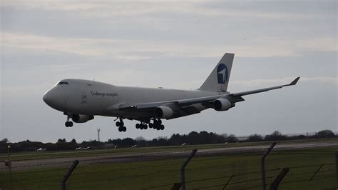 Challenge Freighter Arrival Into Glasgow Prestwick Incl