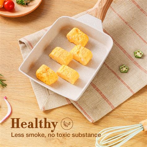 Jual Carote Cosy Tamagoyaki Pan Wajan Penggorengan Telur AntiLengket