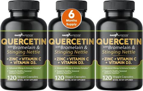 Quercetin With Vitamin C And Zinc Nettle Quercetin Quercetin 500mg