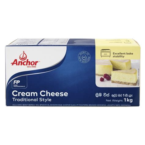 Jual ANCHOR CREAM CHEESE 1KG HANYA INSTANT Shopee Indonesia