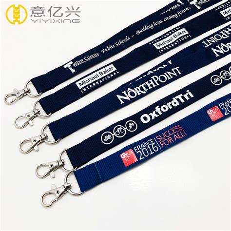 Custom Screen Printing Name Lanyards | Promotional Logo Lanyards