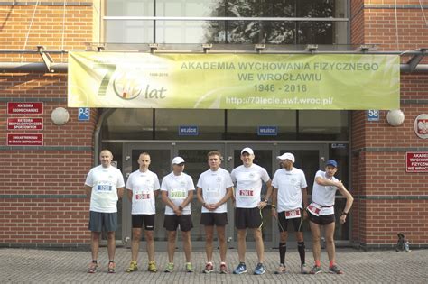 AWF na 34 PKO Wrocław Maraton Akademia Wychowania Fizycznego im