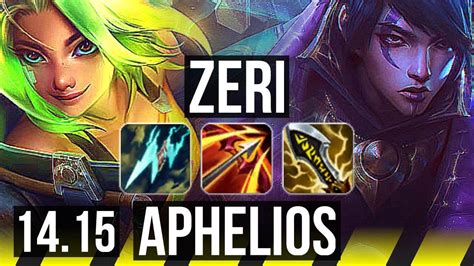 ZERI Thresh Vs APHELIOS Lulu ADC 67 Winrate 16 2 6 Legendary