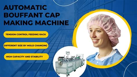 Spaautomatic Bouffant Cap Making Machine Youtube