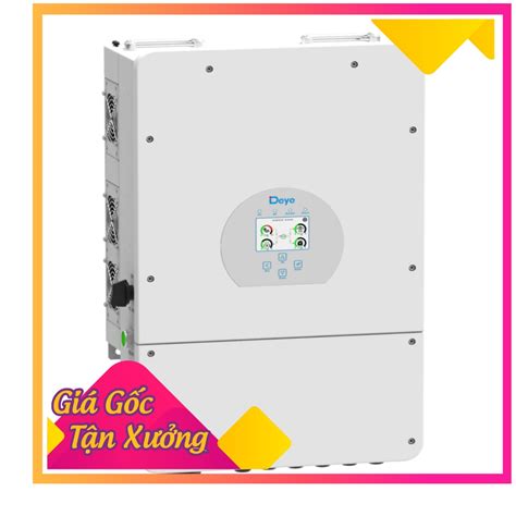 Biến Tần Inverter HÒa LƯỚi LƯu TrỮ 1 Pha Deye 5kw Cao CẤp Shopee Việt Nam