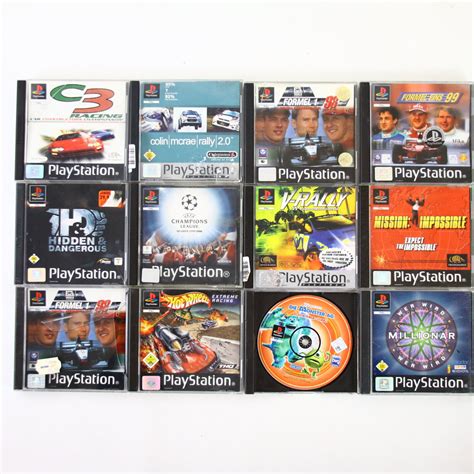 Sony Playstation 1 Ps1 Xl Sammlung Konvolut 82st Formel Eins Fifa