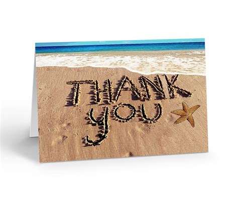 Stonehouse Collection: Thank You Beach Note Card