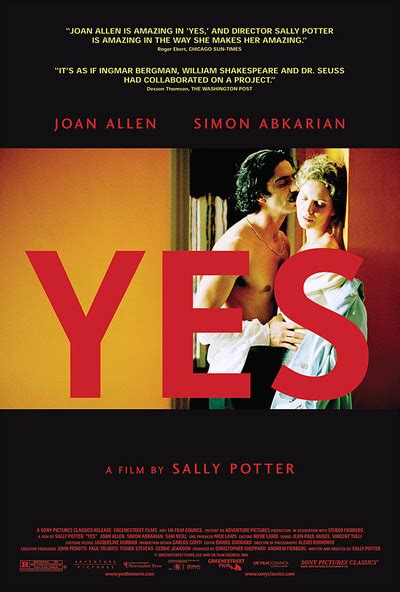 Yes Movie Review & Film Summary (2005) | Roger Ebert