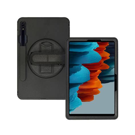 Capa Samsung Tab S9 Ultra Anti Choque Suporte Mão Preto Copertini