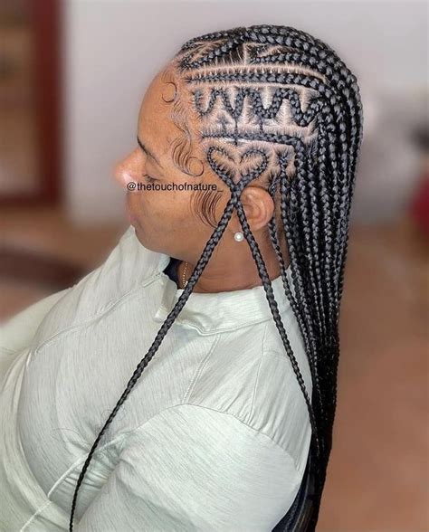 Fulani Braids How To And 30 Half Fulani Tribal Braids Half Knotless