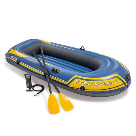 Jual Perahu Karet Challenger 3 Boat Set Inflatable Raft Intex 68370