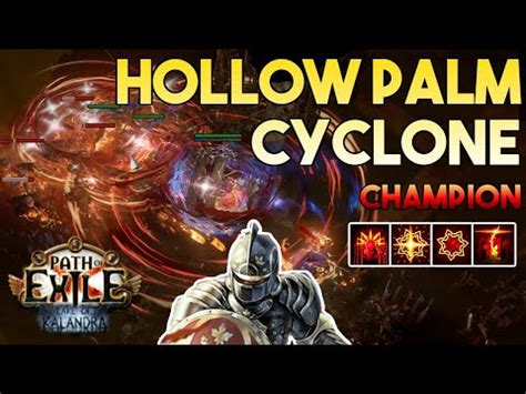 Hollow Palm Cyclone Build Slayer Necropolis Path Of Exile