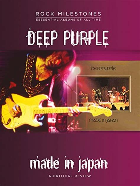 Deep Purple Made In Japan Tv Movie 2014 Imdb