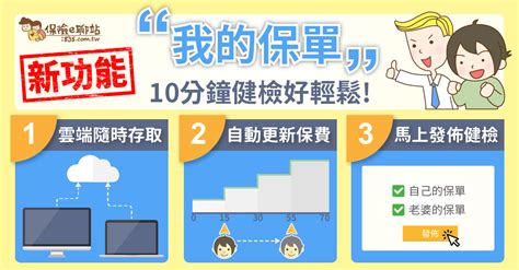 保險e聊站 • 新功能！「我的保單」10分鐘健檢好輕鬆！ 測試