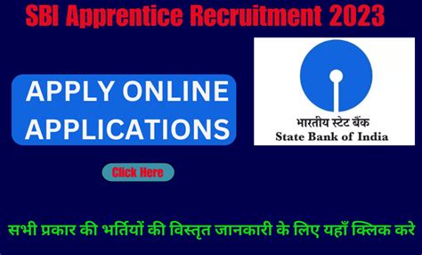 SBI Apprentice Recruitment 2023 Apply Online For 6160 Posts