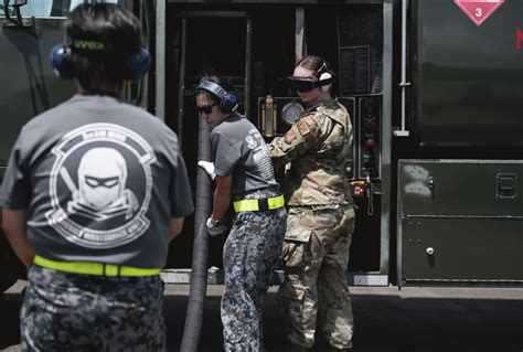 JASDF Performs F 35 Hot Pit Refuel At Andersen AFB Kadena Air Base News