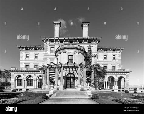 the breakers is an old Newport Mansion open to public Stock Photo - Alamy