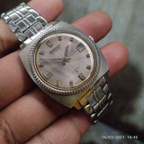 Jual Jam Tangan Vintage Seiko Flueted Bezel Shopee Indonesia