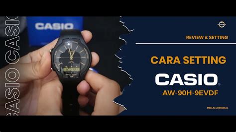 Cara Setting Jam Tangan Casio General Aw H Evdf Aw H Evdf