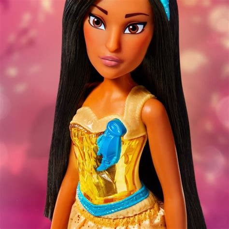 DISNEY PRINCESSES Poussière d étoiles Poupée Pocahontas avec jupe