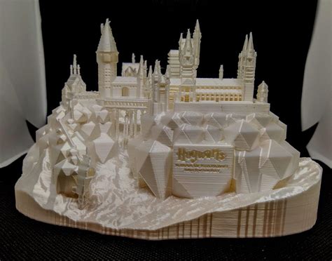 Fichier Stl Château De Poudlard De Harry Potter Diorama・modèle à