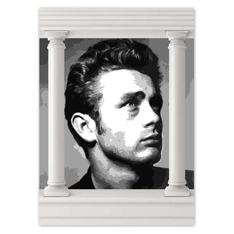 Naklejka ścienna 50x70 Aktor James Dean ZeSmakiem Sklep EMPIK