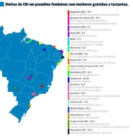 CNJ constata situação precária de presas gestantes e lactantes