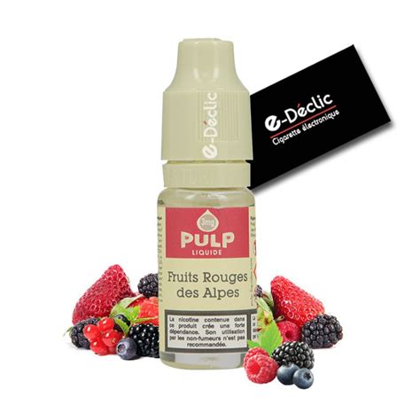 E Liquide Fruits Rouges Des Alpes Pulp