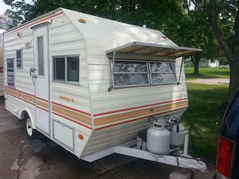 1983 Shasta Friendship Trailer 15 12 Ft No Reserve Shasta Vintage Camper Trailer