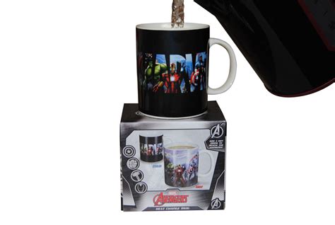 Mug thermoréactif Marvel mug magique avec personnages Marvel sur