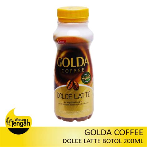 Jual Btl Golda Coffee Minuman Kopi Dolce Latte 200ml Shopee Indonesia