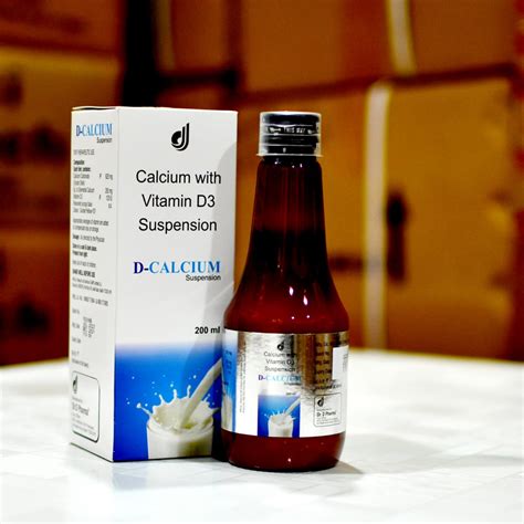 CALCIUM WITH VITAMIN D3 SUSPENSION Manufacturer / Supplier and PCD ...