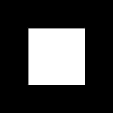 Square outline icon svg png free download - 4