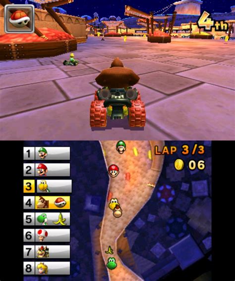 Mario Kart 7 (3DS) Screenshots