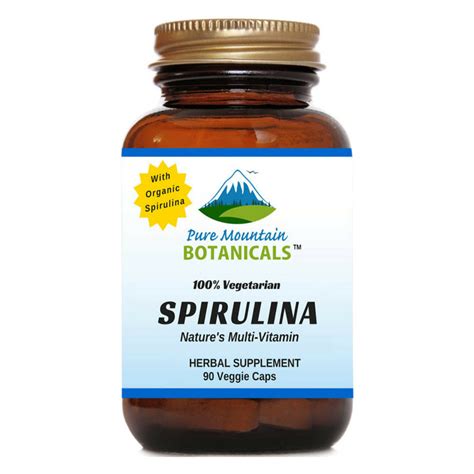 Looking For The Best Organic Spirulina Powder Capsules Pure Mountain